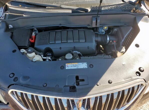 5GAKRCKD3GJ249172 2016 BUICK ENCLAVE Purple ძრავის განყოფილების ხედი
