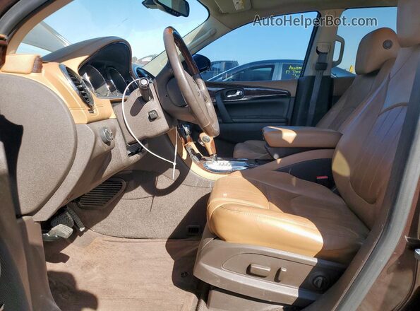 5GAKRCKD3GJ249172 2016 BUICK ENCLAVE Purple წინა სალონის ხედი
