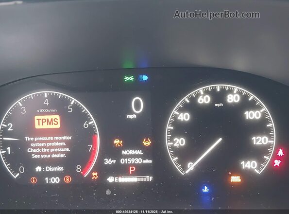 5J6RS4H70SL009349 2025 HONDA CRV Black 