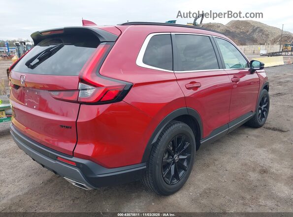 5J6RS6H80RL018308 2024 HONDA CR-V HYBRID Red 