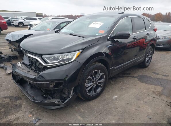 5J6RT6H80NL025475 2022 HONDA CR-V HYBRID Black 
