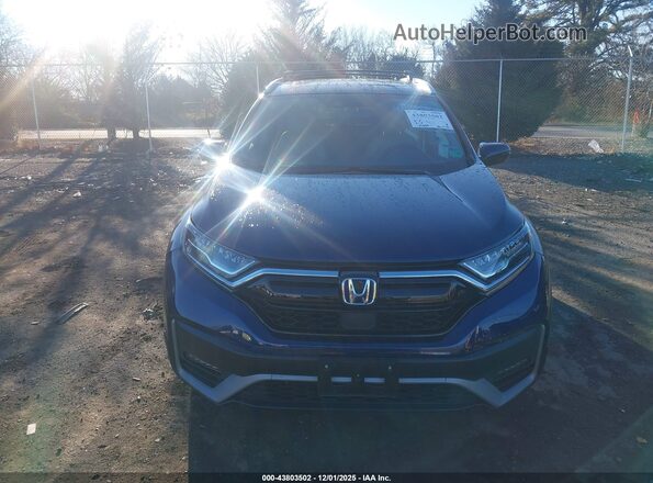 5J6RT6H83NL040889 2022 HONDA CR-V Blue Widok zestawu wskaźników