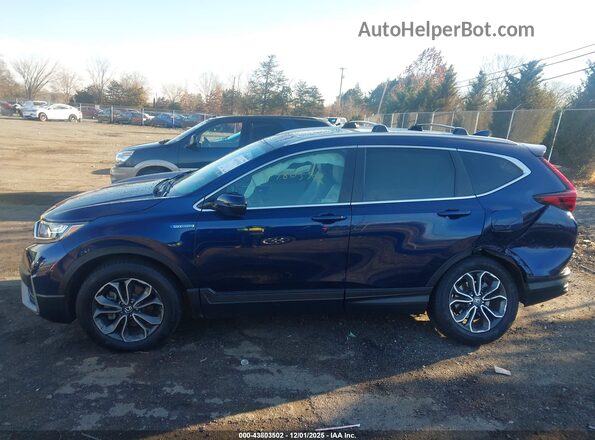 5J6RT6H83NL040889 2022 HONDA CR-V Blue Widok wnętrza 360 stopni