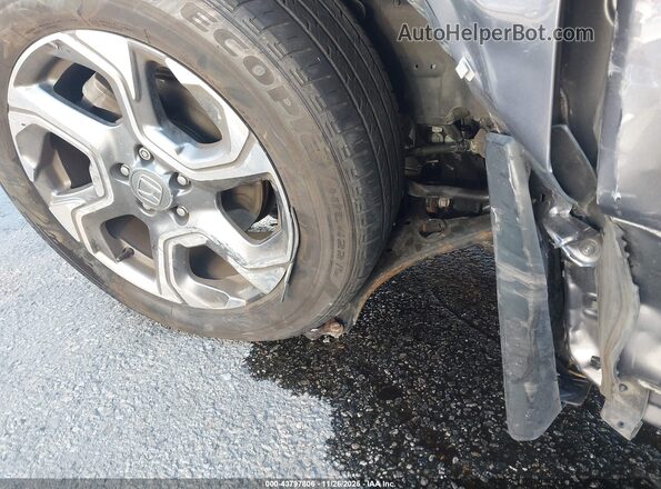 5J6RW2H54KL036593 2019 HONDA CR-V Gray Widok z przodu