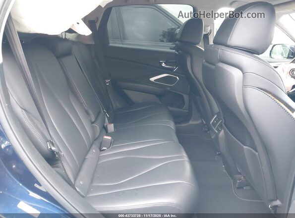 5J8TC1H37LL017567 2020 ACURA RDX Blue VIN კოდის სტიკერის ხედი