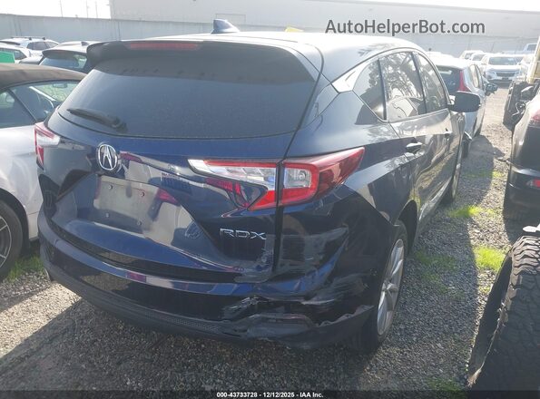 5J8TC1H37LL017567 2020 ACURA RDX Blue უკანა მარჯვენა