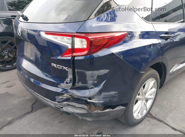 5J8TC1H37LL017567 2020 ACURA RDX Blue წინა ხედი