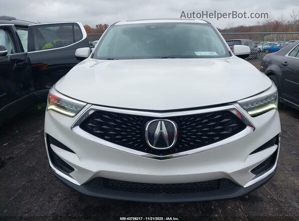 5J8TC1H3XLL011309 2020 ACURA RDX White Instrument cluster view