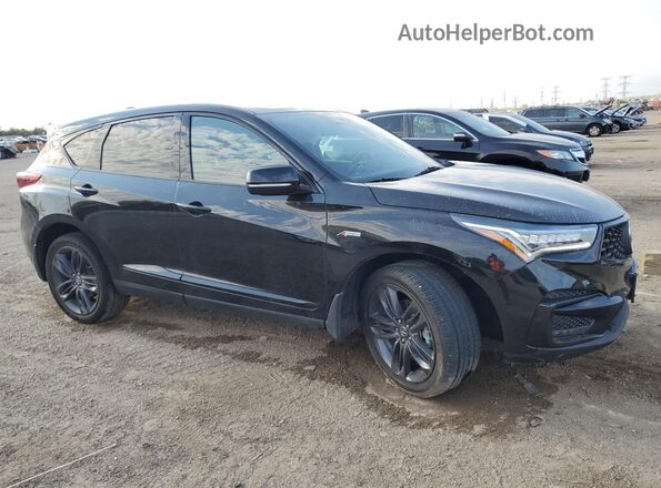 5J8TC1H63ML021823 2021 ACURA RDX Black Przód prawy