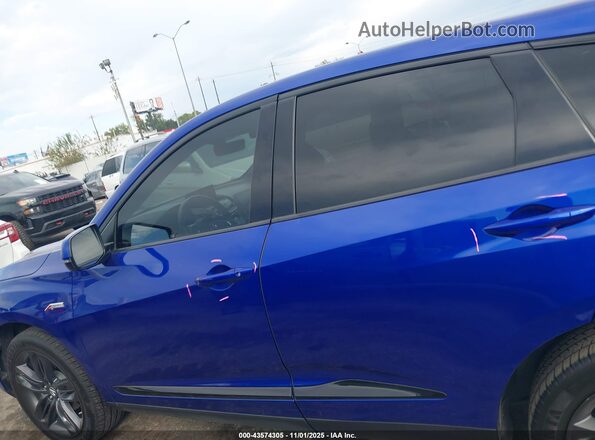 5J8TC1H65ML023511 2021 ACURA RDX Синий 
