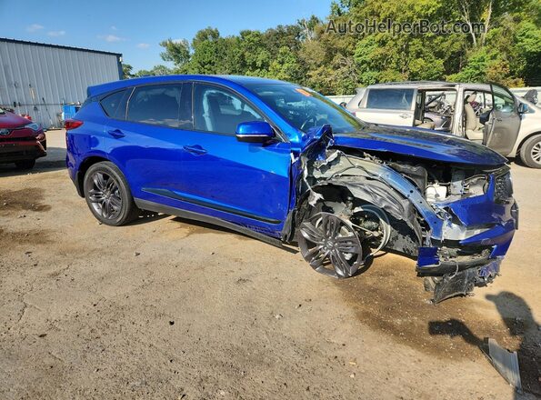 5J8TC1H69ML011894 2021 ACURA RDX Blue Front right
