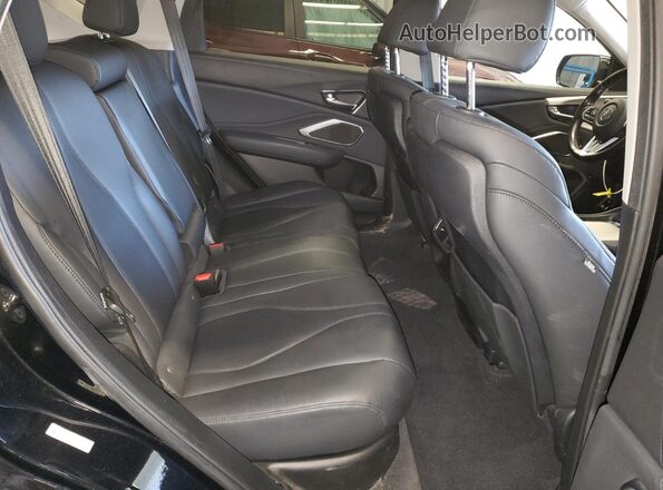 5J8TC2H34LL026412 2020 ACURA RDX Black უკანა სალონის ხედი