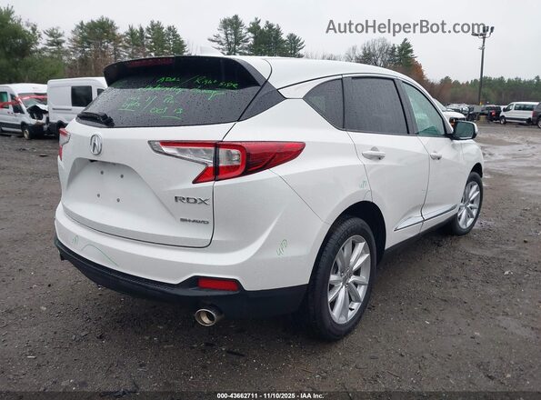 5J8TC2H36ML017261 2021 ACURA RDX White Հետևի աջ