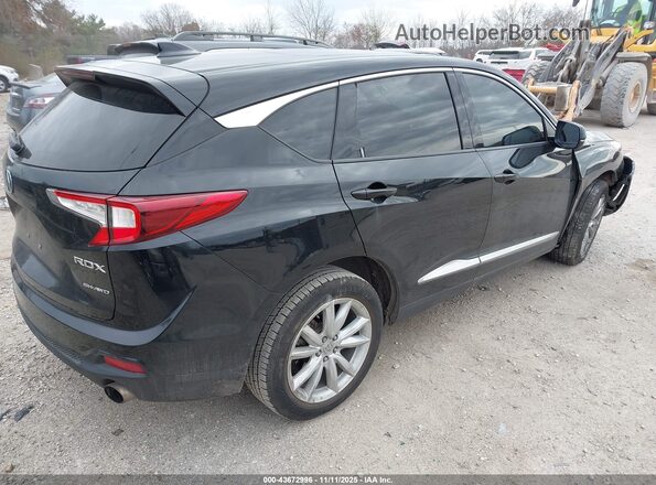 5J8TC2H38ML008447 2021 ACURA RDX Black Trasero derecho