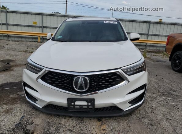 5J8TC2H39ML006206 2021 ACURA RDX White Widok z przodu