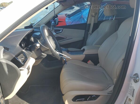 5J8TC2H39ML006206 2021 ACURA RDX White Widok wnętrza z przodu