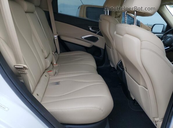 5J8TC2H39ML006206 2021 ACURA RDX White Widok wnętrza z tyłu