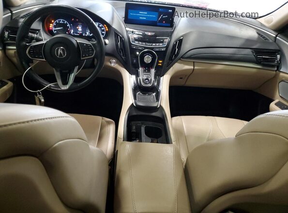5J8TC2H50KL016587 2019 ACURA RDX Red Widok deski rozdzielczej