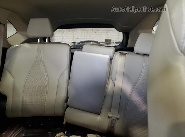 5J8TC2H50KL016587 2019 ACURA RDX Red Widok tylnych siedzeń