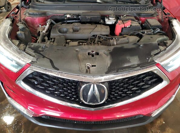 5J8TC2H50KL016587 2019 ACURA RDX Red Widok komory silnika