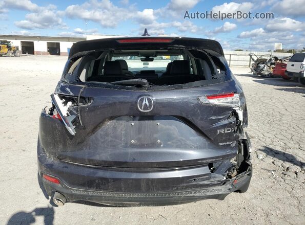 5J8TC2H54ML001111 2021 ACURA RDX Charcoal უკანა ხედი