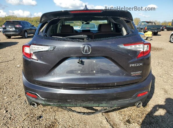 5J8TC2H56LL020628 2020 ACURA RDX Charcoal Հետևի տեսք