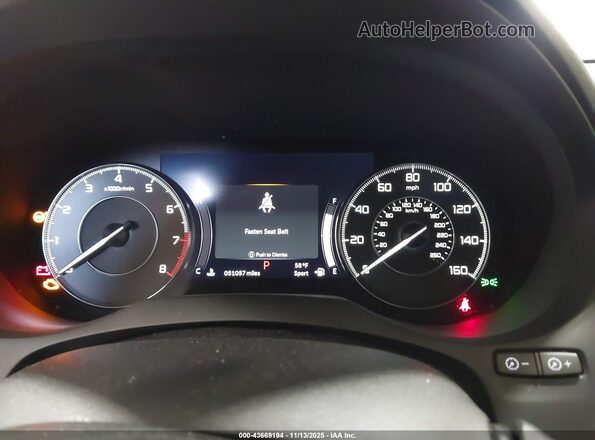 5J8TC2H57LL020623 2020 ACURA RDX Gray Вид задніх сидінь