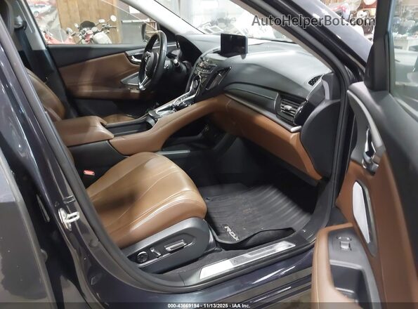 5J8TC2H57LL020623 2020 ACURA RDX Gray Вид салону спереду