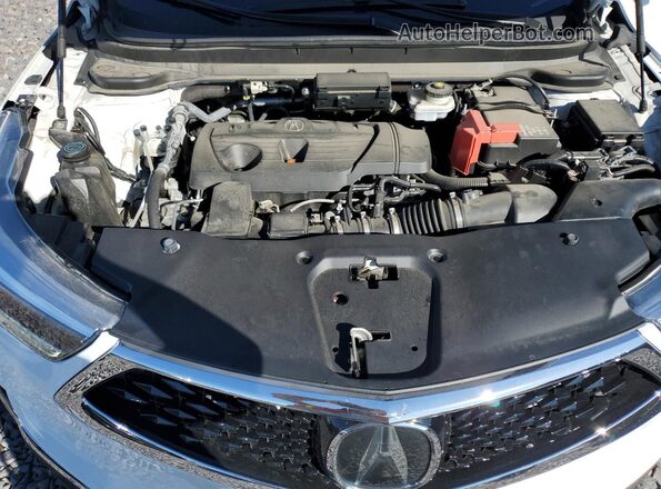 5J8TC2H57ML033616 2021 ACURA RDX White ძრავის განყოფილების ხედი