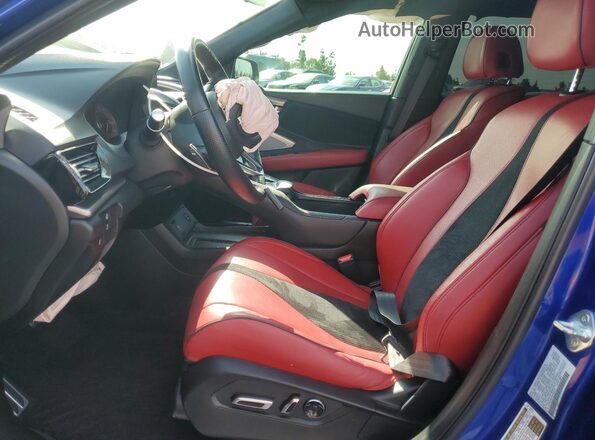 5J8TC2H61PL002617 2023 ACURA RDX Синий Вид салона спереди