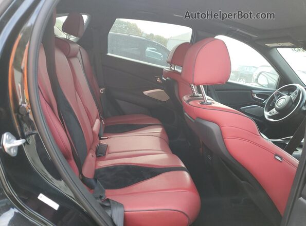 5J8TC2H63ML040751 2021 ACURA RDX Black Rear interior view