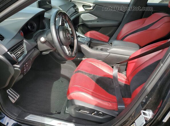 5J8TC2H63ML040751 2021 ACURA RDX Black Front interior view