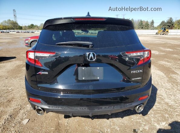 5J8TC2H64LL032253 2020 ACURA RDX Black უკანა ხედი