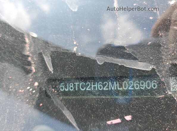 5J8TC2H65NL008806 2022 ACURA RDX Black Widok wnętrza 360 stopni