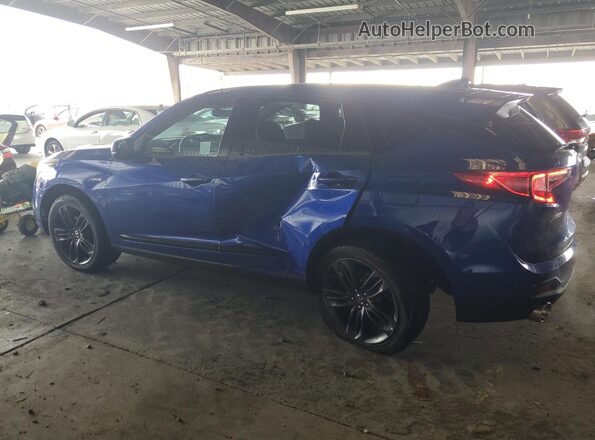 5J8TC2H66LL022386 2020 ACURA RDX Blue უკანა მარცხენა