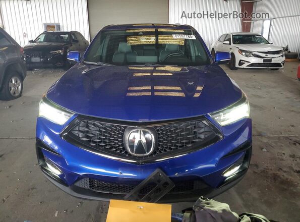 5J8TC2H66LL022386 2020 ACURA RDX Blue წინა ხედი