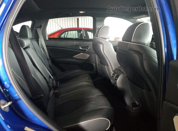 5J8TC2H66LL022386 2020 ACURA RDX Blue უკანა სალონის ხედი