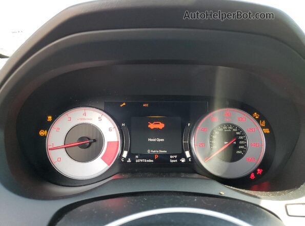 5J8TC2H69LL016789 2020 ACURA RDX Silver ხელსაწყოთა პანელის ხედი