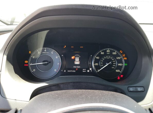 5J8TC2H77LL019103 2020 ACURA RDX Угольный Вид щитка приборов