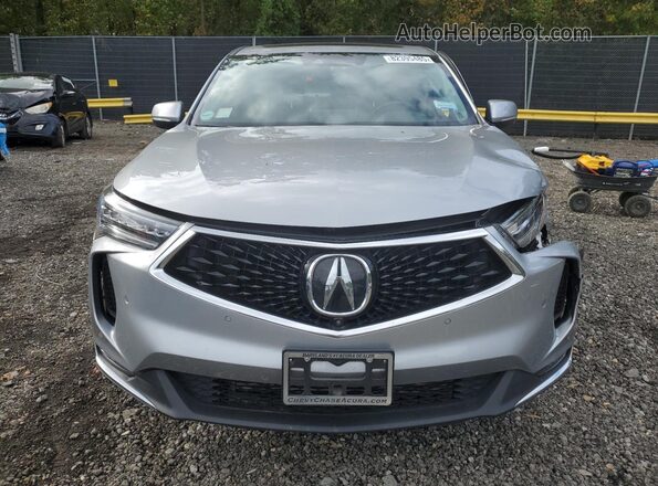 5J8TC2H78PL000677 2023 ACURA RDX Silver Widok z przodu