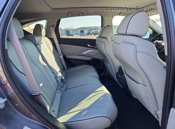 5J8TC2H79ML044523 2021 ACURA RDX Gray Widok tylnych siedzeń