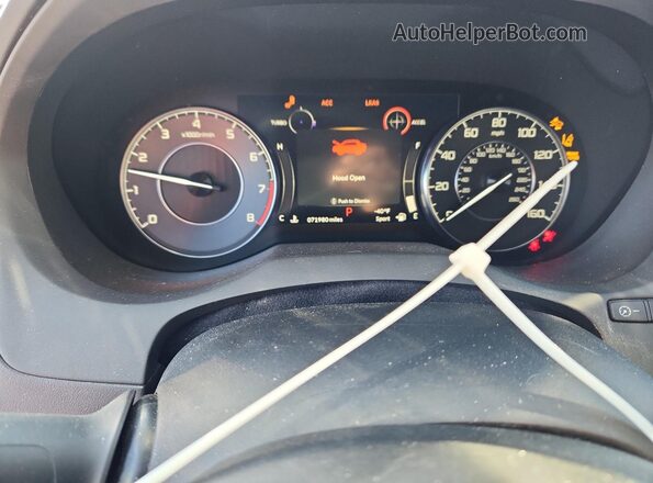 5J8TC2H79ML044523 2021 ACURA RDX Gray Widok zestawu wskaźników