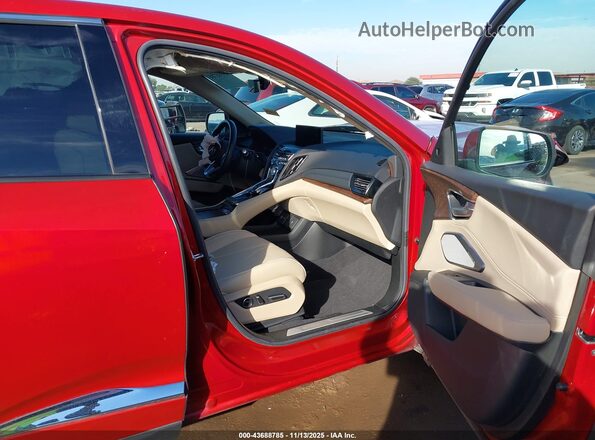 5J8TC2H7XLL030807 2020 ACURA RDX Red Вид салону спереду