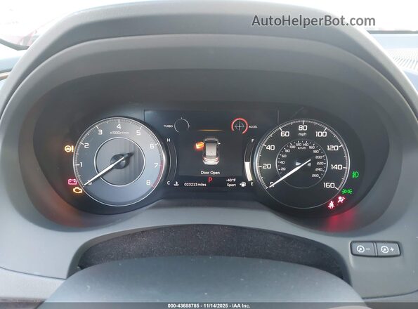 5J8TC2H7XLL030807 2020 ACURA RDX Red Вид задніх сидінь