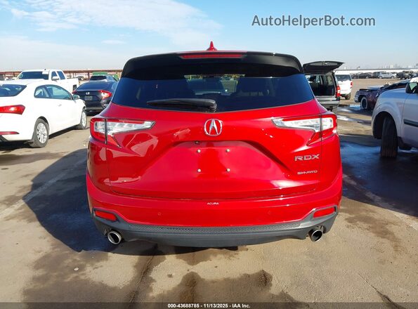 5J8TC2H7XLL030807 2020 ACURA RDX Red 