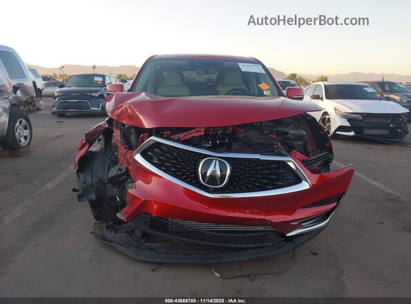 5J8TC2H7XLL030807 2020 ACURA RDX Red Вид задньої частини салону