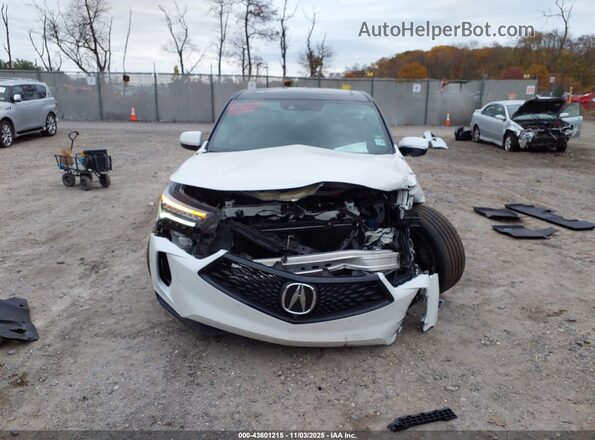 5J8TC2H8XPL010202 2023 ACURA RDX White ხელსაწყოთა პანელის ხედი