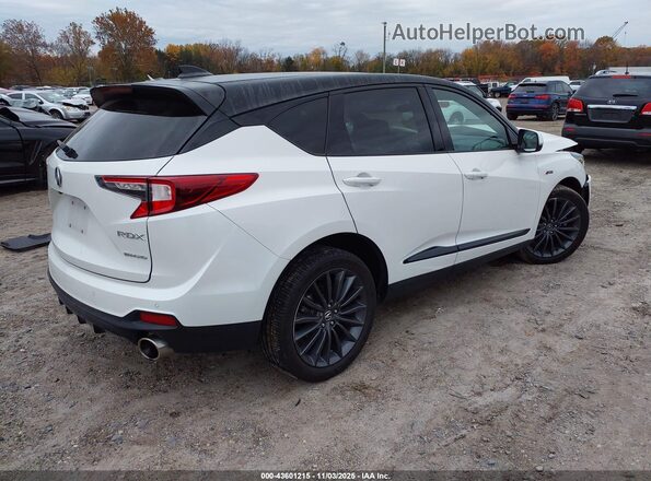 5J8TC2H8XPL010202 2023 ACURA RDX White უკანა მარჯვენა