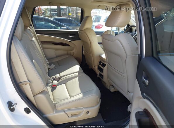 5J8YD3H3XLL014290 2020 ACURA MDX White Вид наклейки з VIN-кодом