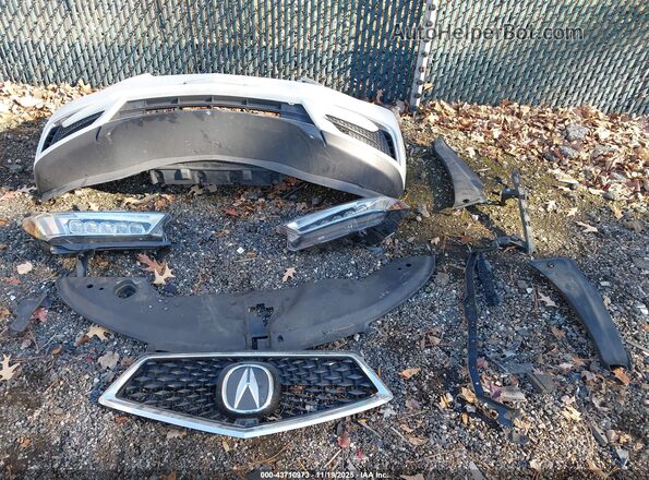 5J8YD3H3XLL014290 2020 ACURA MDX White Вид щитка приладів